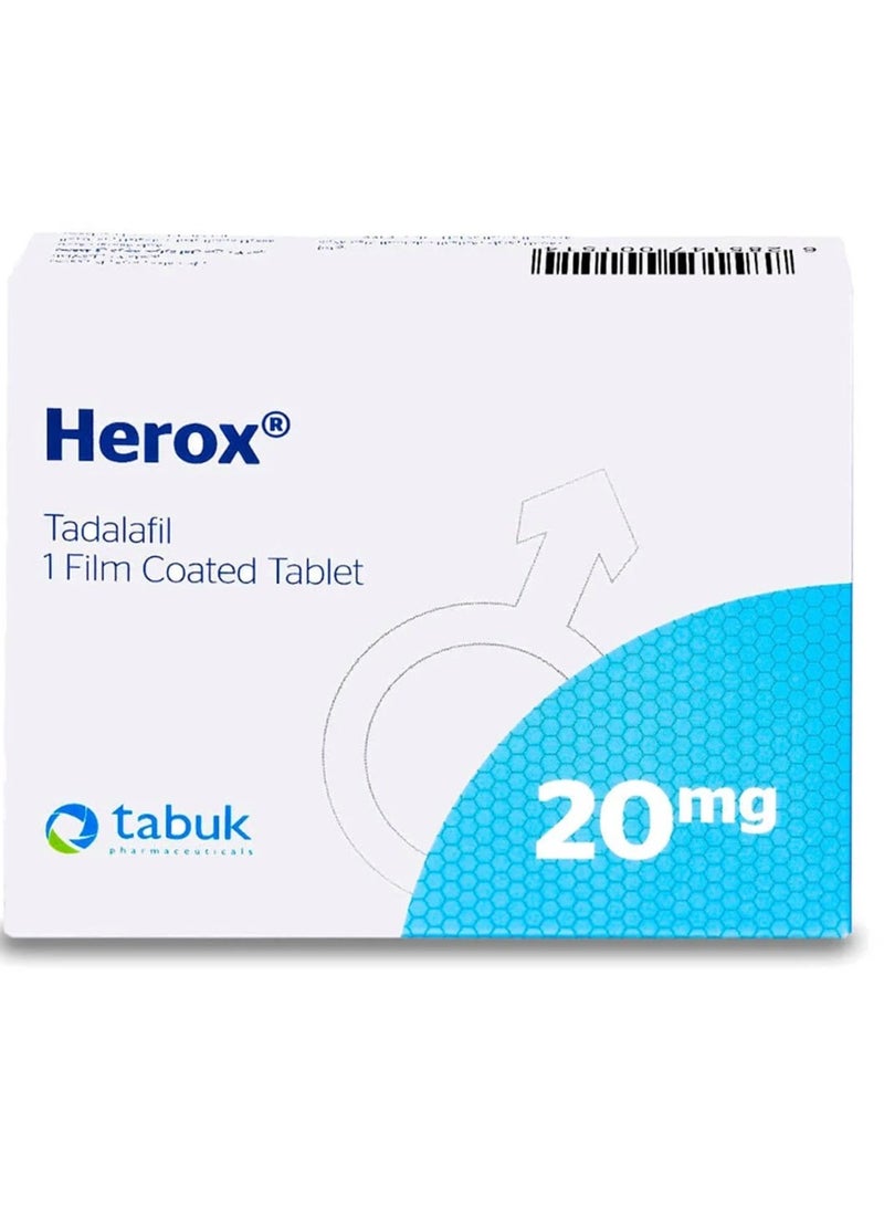 Herox Tablet 20 mg 1 Tablet - Image 2