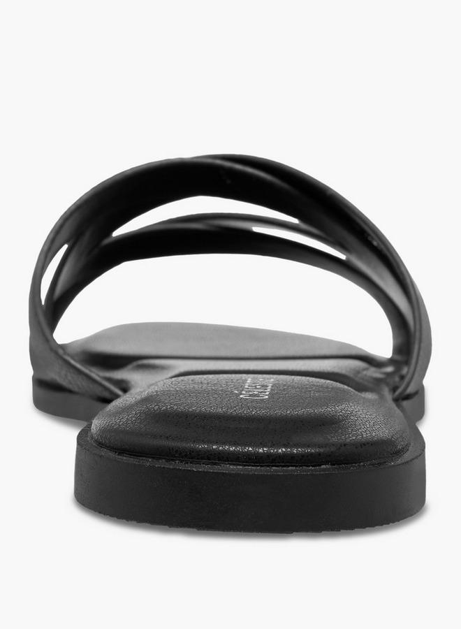 سيليست صنادل نسائية سهلة الارتداء بحزام متقاطع - Image 5