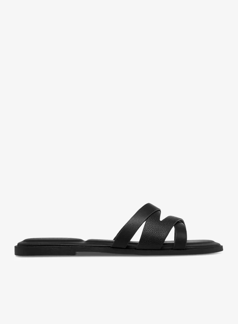 Celeste Women's Cross-Strap Slip-On Sandals