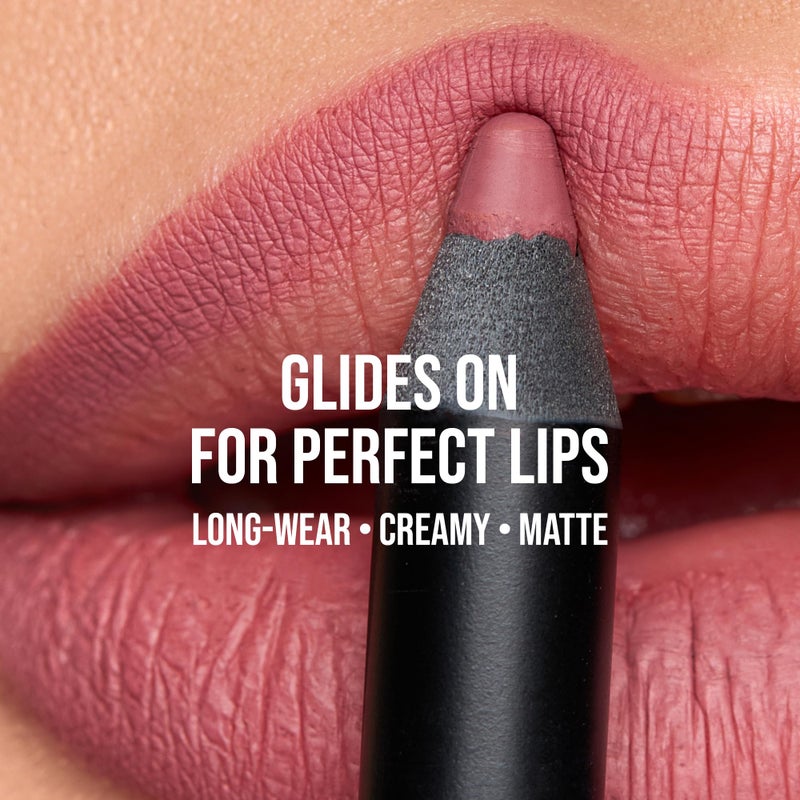 K7L Dark Pink Lipliner - Waterproof and longwear - Creamy & non-drying formula - Buff - Image 3