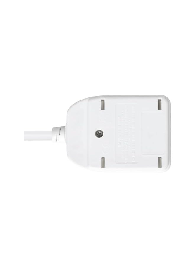 Masterplug BOG5-ME 5m Extension Cord - Single Socket Power Cable Extender with 13 Amp Fuse, BS1363-2 Certified, Safe Wire Extension for Home & Office