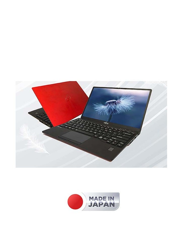 Fujitsu LIFEBOOK U9311 red- 33.8 cm (13.3") FHD Touch with IR Cam- Intel Core i7-1185G7 - 16GB onboard MEM- Dual Channel MEM - Intel IRIS graphics- SSD 512GB m.2- Fingerprint- SmartCard Slot- Intel Wi red - Image 2