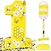 Pardecor 25 Large Number 1 Pinata Includes 24 Bat Stick Eye Mask Rope Queen Bee Pinatas with Butterfly Daisy Bumblebee Themed Party Supplies and Decorations Kids First Birthday Party Dcor - Image 2
