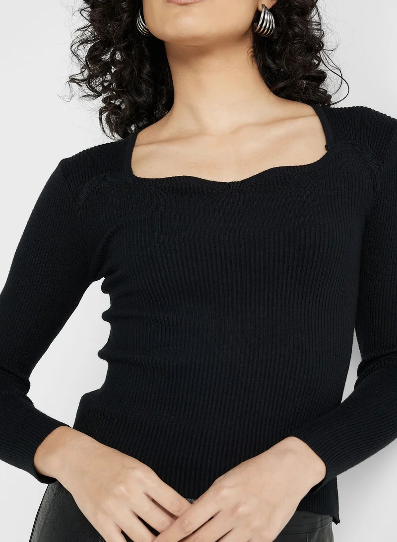 ELLA Sweetheart Sweater
