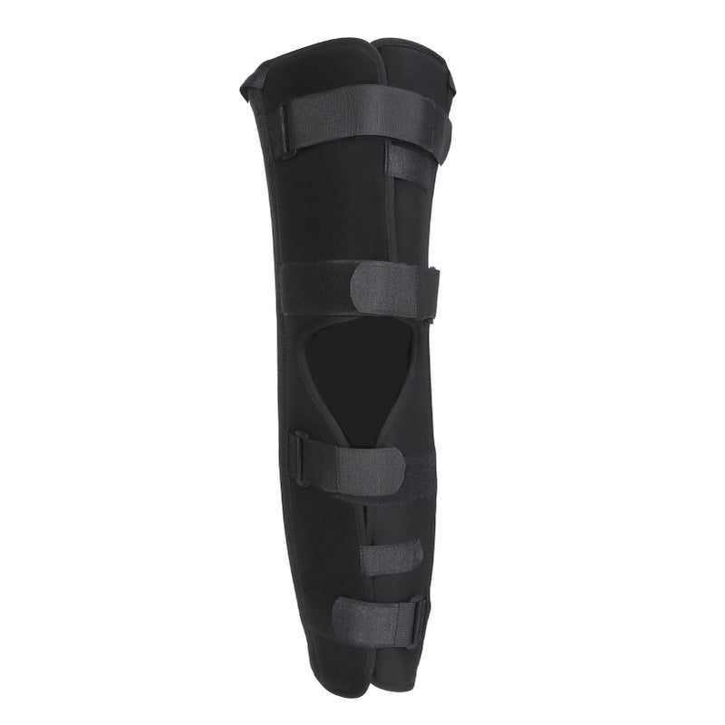 Knee Immobilizer Strong Comfortable Support Practical Knee Splint Brace with Four Adjustable StrapsM - Image 3