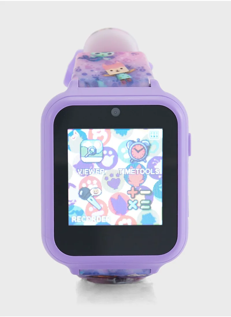 Gabby's Dollhouse Gabby'S Dollhouse Girls Smart Watch Pink Silicone Strap,  GAB4007