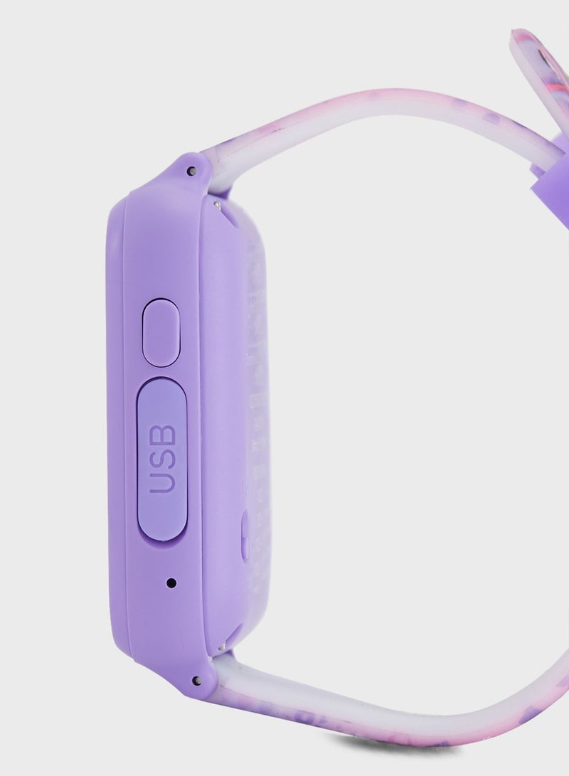 غابيز دول هاوس ساعة جابي الذكية للبنات بحزام سيليكون وردي - Image 3