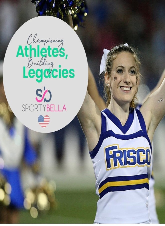 Infinity Collection - Multicolored Cheer Girl Hair Ties - No Crease, No Tug Elastic Ponytail Holders, Women, Cheerleaders, Teams & Coaches - 8 Pcs - Image 5