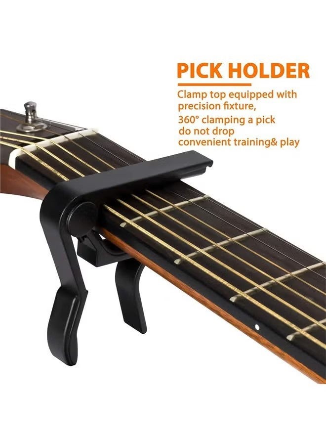 واي جيه جيتار كابو، ملحقات الجيتار الصوتية مقطع مبدل صوتي لأوكوليلي ماندولين باس (أسود) - Image 4