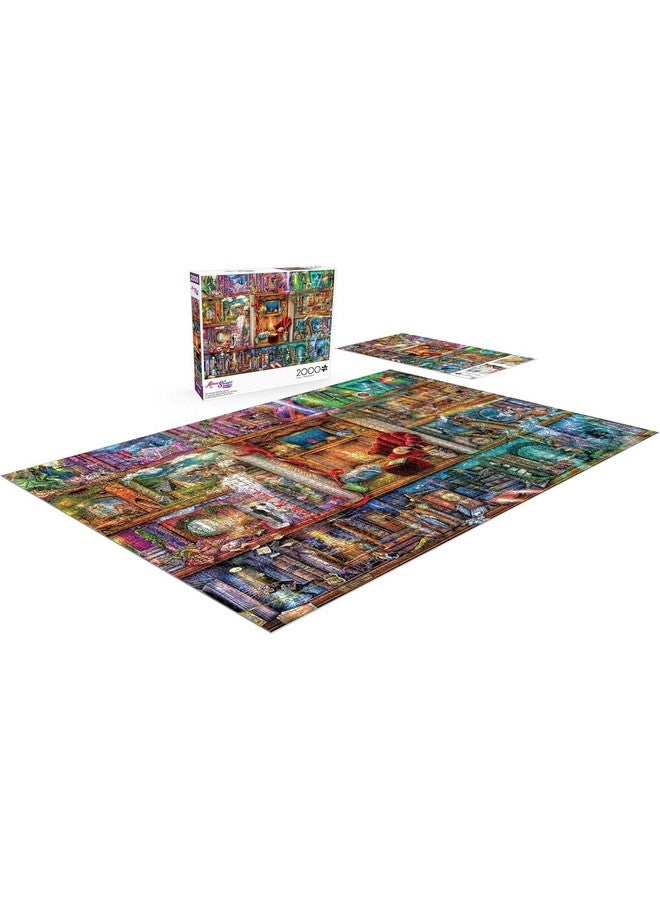 Buffalo Games ألعاب بوفالو - إيمي ستيوارت - مكتبة الخيال الكبرى - 2000 قطعة لغز للبالغين - لغز تحدي مثالي لليالي الألعاب - الحجم النهائي هو 38.50 × 26.50 - Image 4