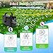 Wisdomlit Bubble Machine 3in1 Bubble Maker Bubble Blower with 3 Bubble Wheels Make Small Medium Big Bubbles for Kids Toddlers Bubble Toys for Indoor Outdoor Birthday Party Black - Image 4