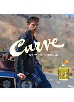 Curve Curve Men's Cologne Fragrance Set, Deodorant, Aftershave Balm & Cologne, Spicy Wood Magnetic Scent, Father's Day 3 Piece Gift Set  - Image 3