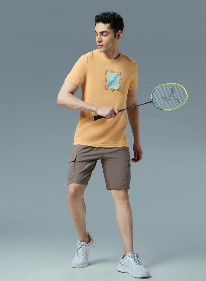 Technosport Printed 4-Way Stretch Crew Neck T-Shirt - Image 5