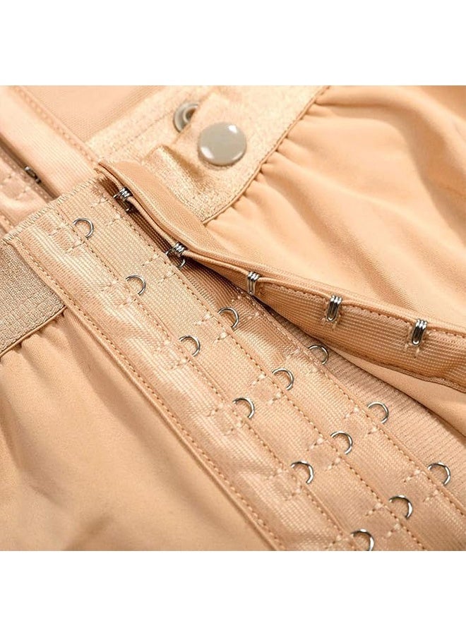 HAVEN Compression Corset After Surgery Caesarean Section and Natural Birth，post Abdominoplasty and breast surgery compression garment (Beige, L） - Image 4