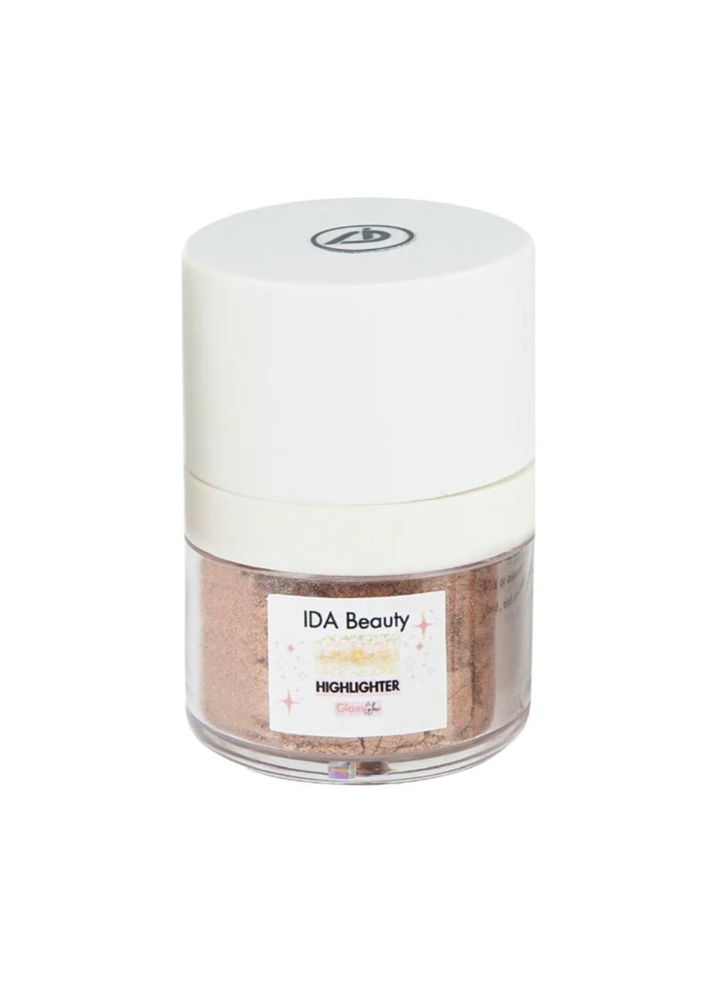 IDA Beauty - Glam Glow Wonder Stick 5D Highlighter | Multi-Use Face & Body Illuminator | Lightweight, Buildable, Long-Lasting | 100% Organic, Vegan, Halal, Cruelty-Free - Image 1