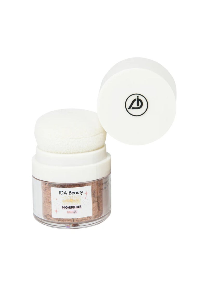 IDA Beauty - Glam Glow Wonder Stick 5D Highlighter | Multi-Use Face & Body Illuminator | Lightweight, Buildable, Long-Lasting | 100% Organic, Vegan, Halal, Cruelty-Free - Image 1