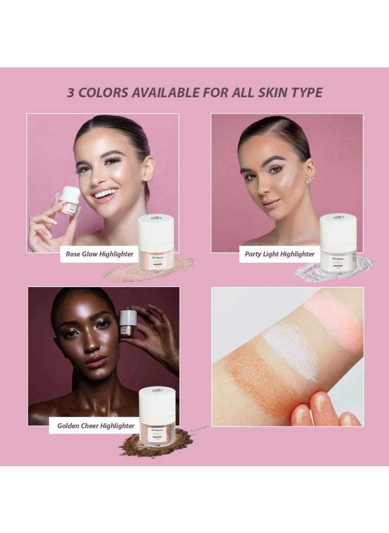 IDA Beauty - Glam Glow Wonder Stick 5D Highlighter | Multi-Use Face & Body Illuminator | Lightweight, Buildable, Long-Lasting | 100% Organic, Vegan, Halal, Cruelty-Free - Image 1