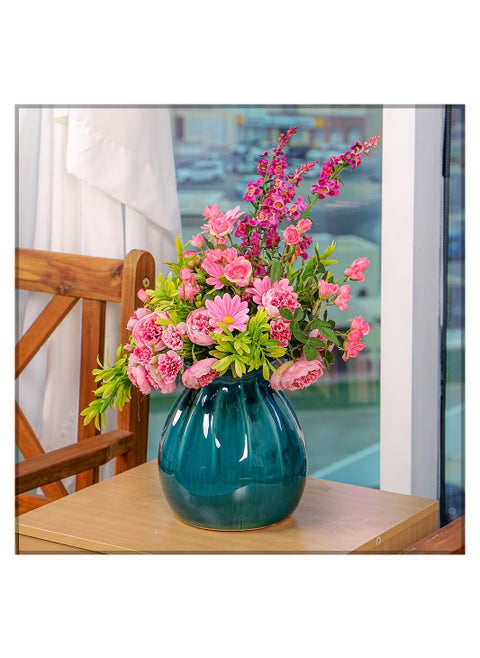 Yatai artificial flower Making with Vase