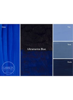 GAMBLIN Artist Oil Color Ultramarine Blue 150 Ml Tube  - Image 2