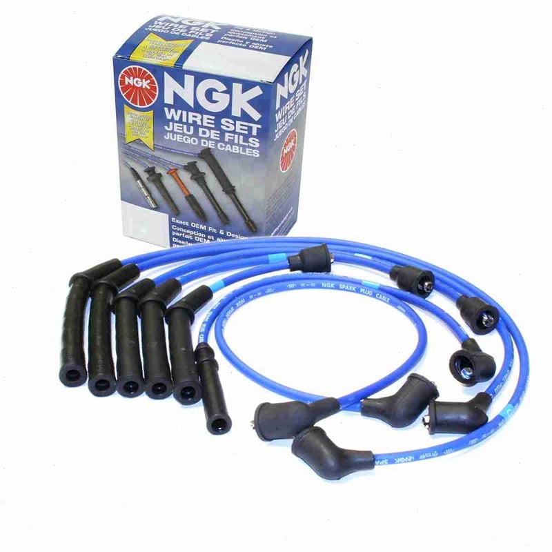 NGK Spark Plug Wire Set Compatible with Nissan 300ZX 30L V6 19841989
