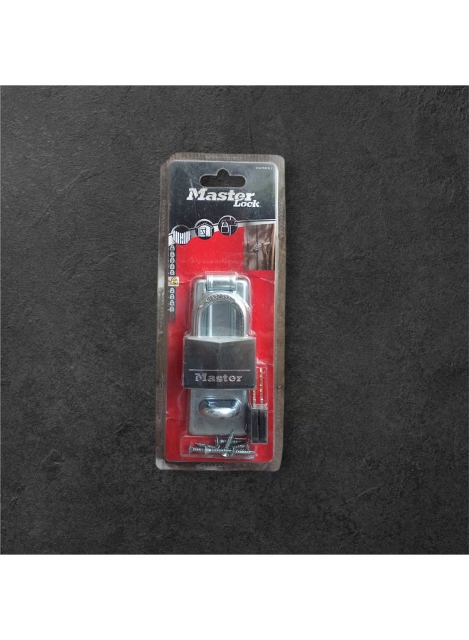 Master Lock 9150EURDBLK Key Padlock in Aluminium with Vinyl Cover - Image 5