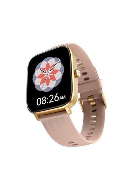 Noise Quad Call 1.81" Display, Bluetooth Calling Smart Watch, AI Voice Assistance, 160+Hrs Battery Life, Metallic Build, in-Built Games, 100 Sports Modes, 100+ Watch Faces (Rose Pink)