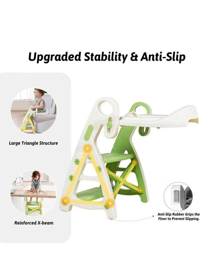 XiuWoo 2-In-1 Baby Potty Training Toilet Seat With Height Adjustable, Step Stool Ladder  - Image 3