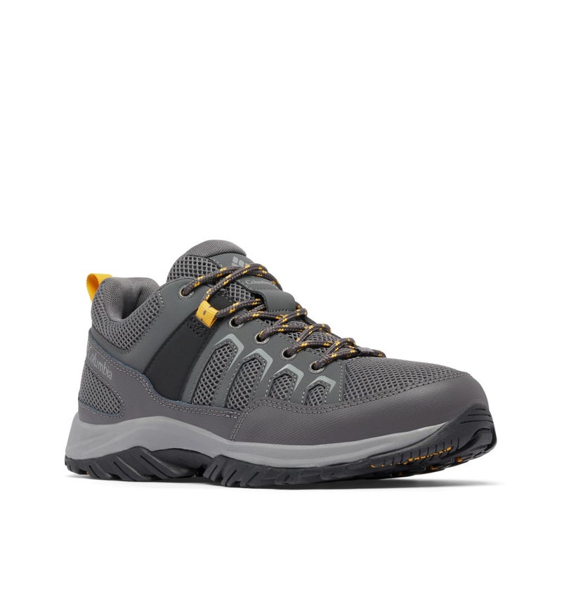 Columbia Mens Granite Trail Dark GreyGolden Yellow 7
