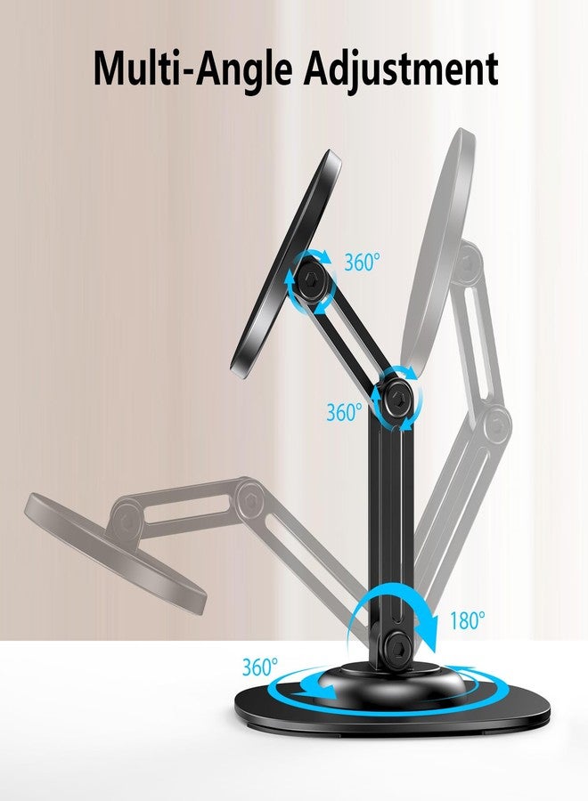 CreaDream Magnetic Phone Holder with 360 Rotating Base, Foldable and Adjustable Magnetic Phone Holder, Compatible with iPhone 15 14 13 12 All MagSafe Phones - Image 3