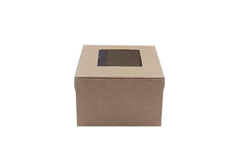 NIPS PACKAGING PVT LTD صناديق براوني نيبس التعبئة صندوق براوني واحد صندوق شوكولاتة متنوع صندوق لادو واحد صندوق بيض عيد الفصح 3 × 3 × 2 صناديق ملونة بنية عبوة من 50 - Image 2