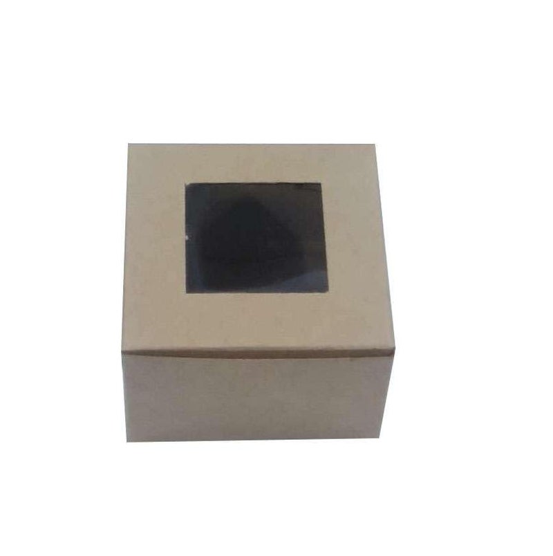 NIPS PACKAGING PVT LTD صناديق براوني نيبس التعبئة صندوق براوني واحد صندوق شوكولاتة متنوع صندوق لادو واحد صندوق بيض عيد الفصح 3 × 3 × 2 صناديق ملونة بنية عبوة من 50 - Image 3