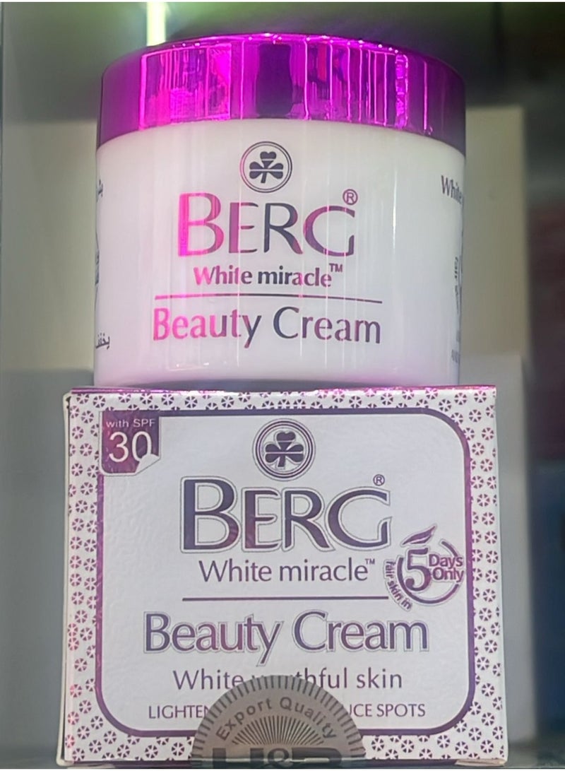 Berg White Miracle Beauty Cream with SPF 30
