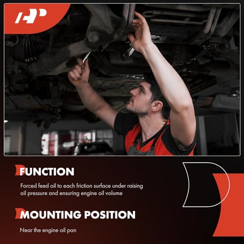 A-Premium Engine Oil Pump for 1.6L Compatible with Hyundai Elantra 2017-2020, Sonata 2015-2019, Accent 2012-2019, Tucson 2016-2018, Veloster & Kia Soul, Optima, Forte, Forte Koup, Forte5, Rio - Image 2