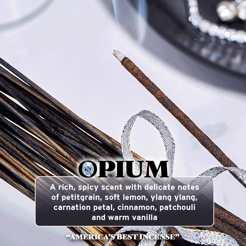 Wild Berry Incense Sticks - Opium - Rich Spicy Scent Inspired by YSL - Hand Dipped in The USA (100 Count) - Image 3