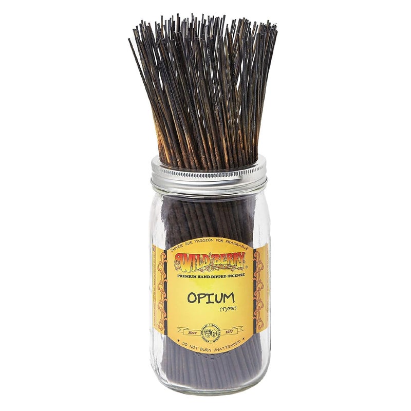 Wild Berry Incense Sticks - Opium - Rich Spicy Scent Inspired by YSL - Hand Dipped in The USA (100 Count) - Image 1
