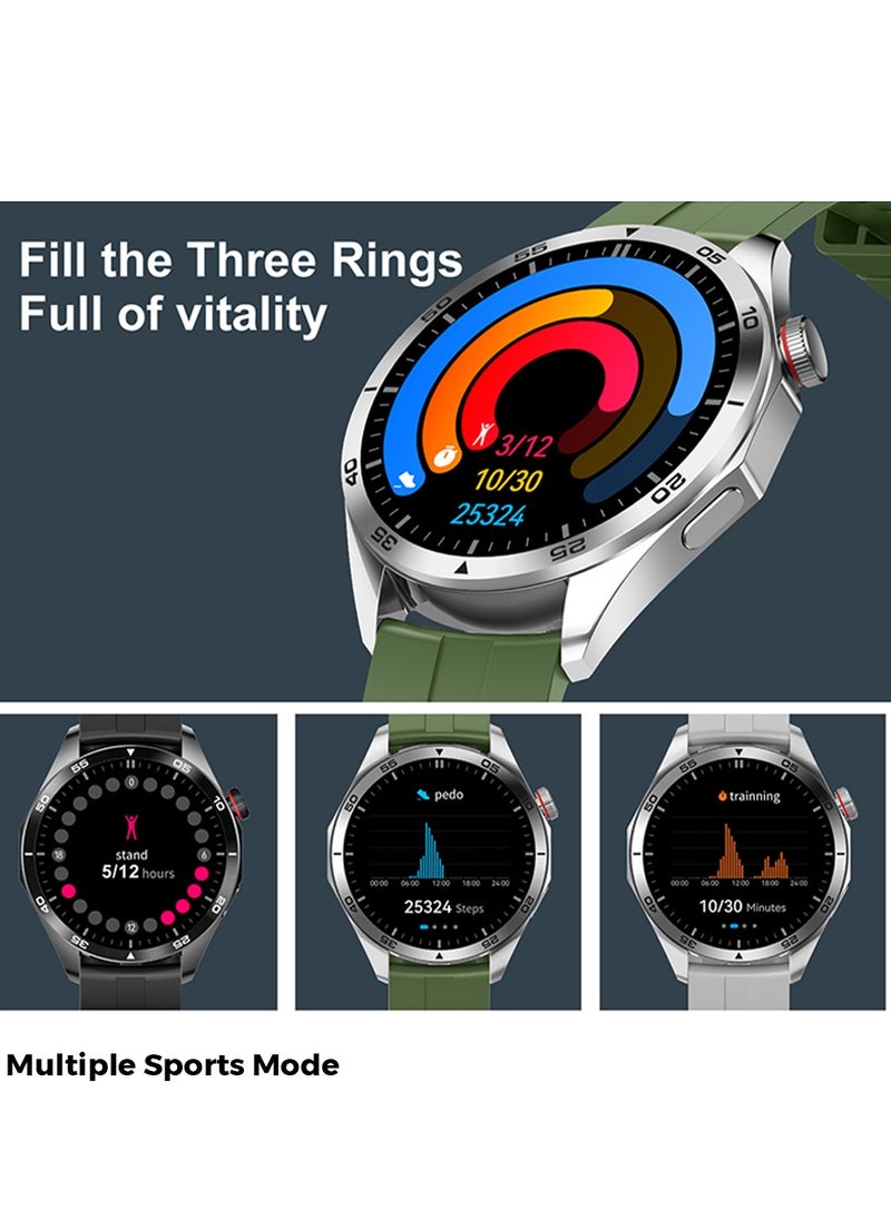 Trands - Trands 9 in 1 Smart Watch, Wireless Earbuds Combo with 7 Extra Straps BD6935 - Image 1