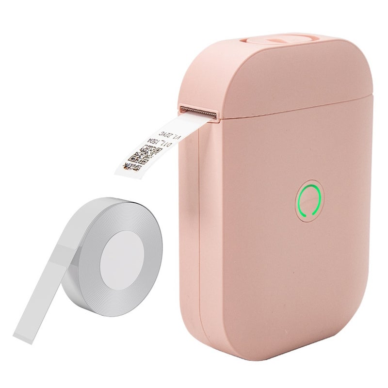 D11 Label Printer Pocket Smartphone Gap Label Maker BT Wireless Thermal Printing 203DPI Support 15mm Width Adhesive Tag DIY Date Journal Study Sticker Compatible with Android iOS for Home Office - Image 1