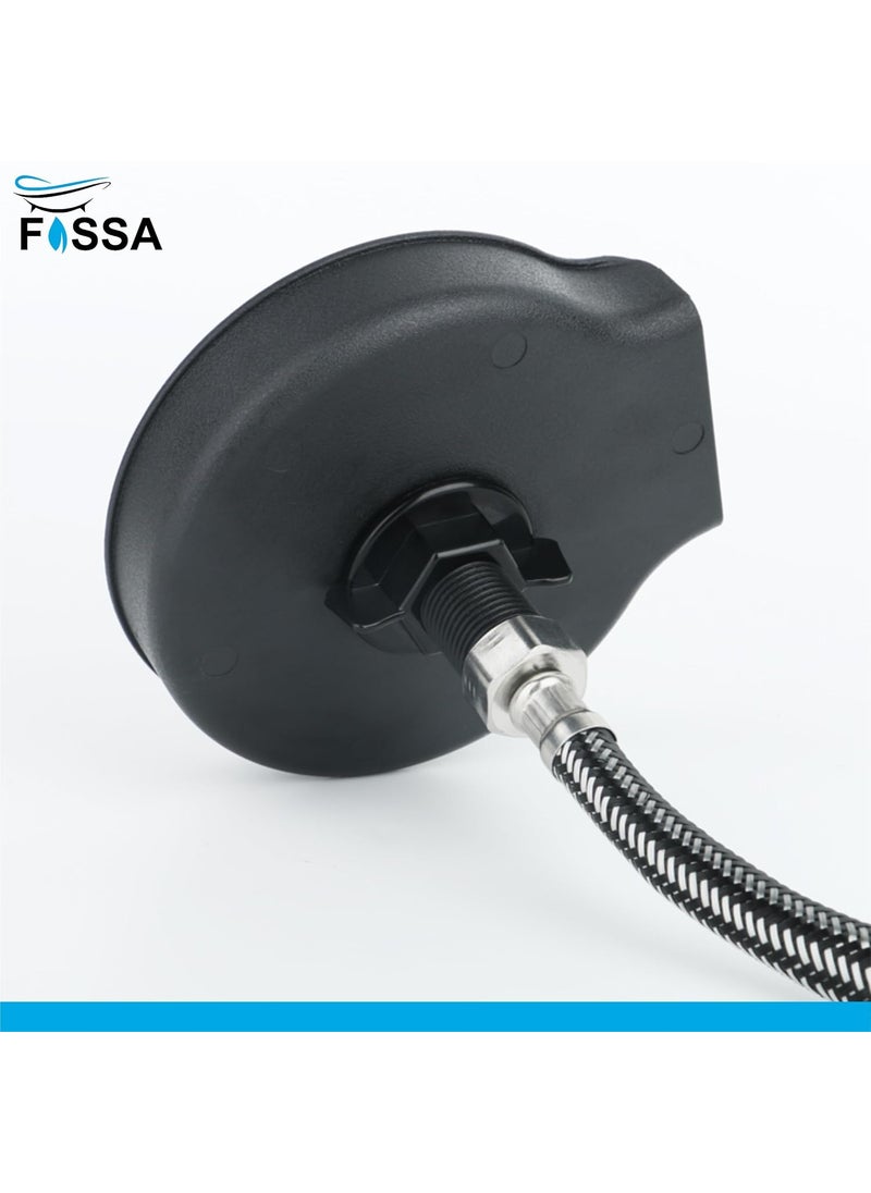 FOSSA Fossa Kitchen Sink Bottle Washer Glass Washer Cleaner Accessories Quick Rinser for Baby Bottle Bar Glass Rinser Kitchen Sink Automatic Flushing Device Plastic  - Image 4