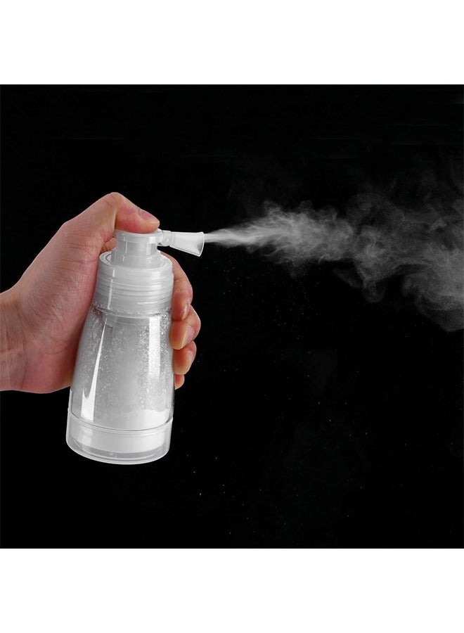 Powder Spray Bottle, Empty Hair Spray Bottle with Locking Nozzle,Refillable Containers Dismountable Cosmetics Bottles for Hairstyling Cleaning Plants Misting  Skin Care (180ml） - Image 3