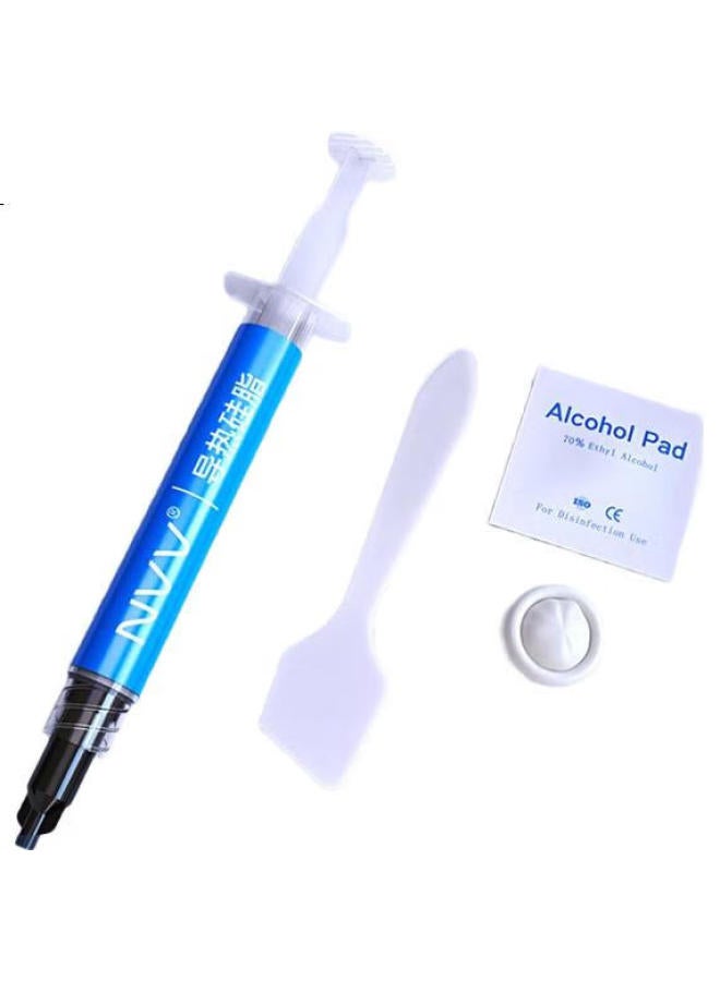 Nvv Thermal Paste For Cpu Cooling, Heat Conductive Silicone Gel For Phone Repair, Graphics Card, Laptop Cooling, 2G Package, Thermal Conductivity 16.8 (W/M·K) - Image 2