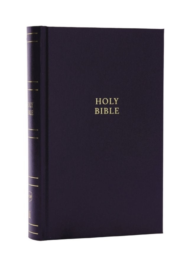 NKJV Personal Size Large Print Bible with 43 000 Cross References Black Hardcover Red Letter Comfort Print - Hardback