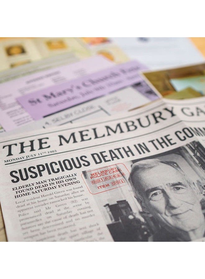 thinkfun Cold Case: A Pinch of Murder – A Murder Mystery Game in a Box for Ages 14 and Up - Image 5