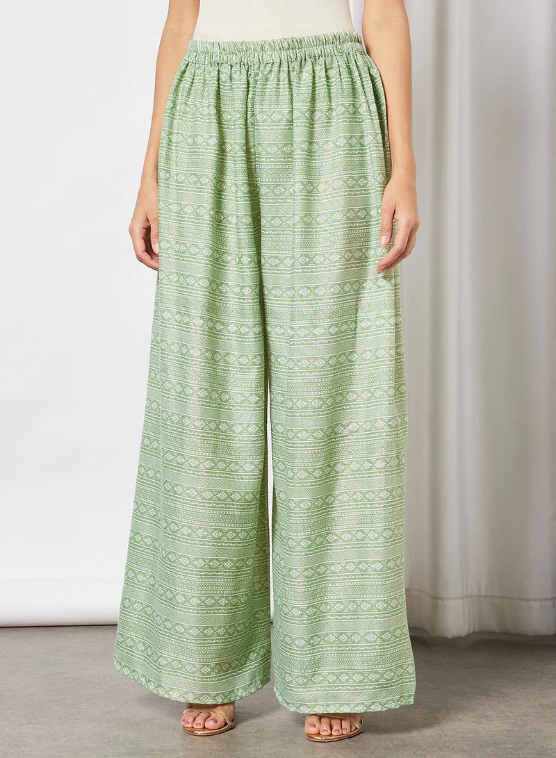 HANA & SARA 2-Piece Jalabiya And Pants Set With Matching Sheila