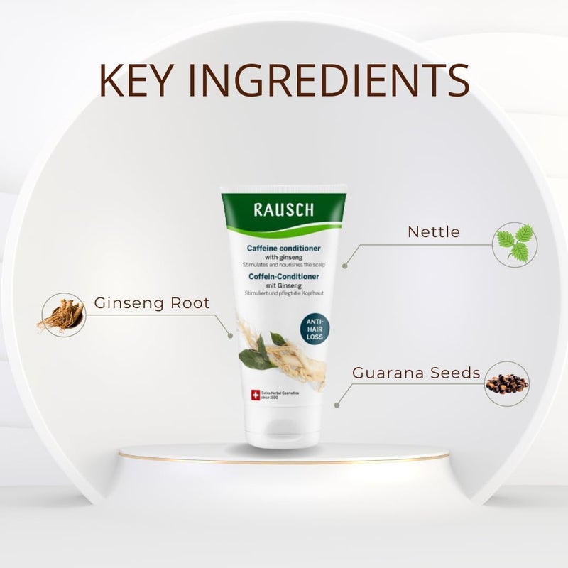 RAUSCH بلسم شطف الجينسنغ والكافيين من RAUSCH 200 مل - Image 5