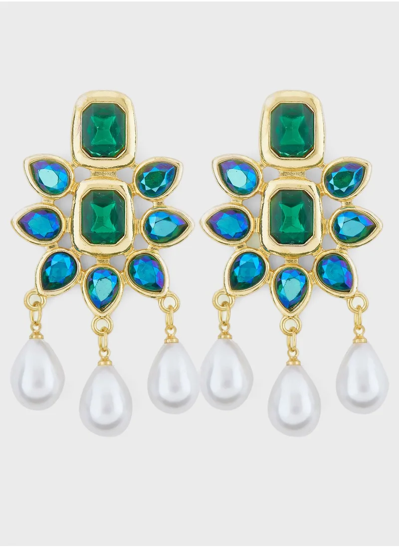 Khizana Embellished Stud Earrings