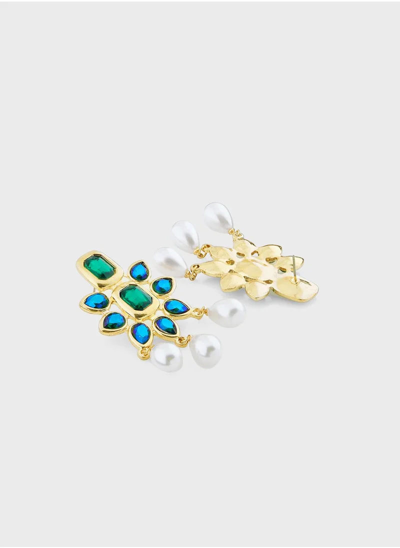 Khizana Embellished Stud Earrings