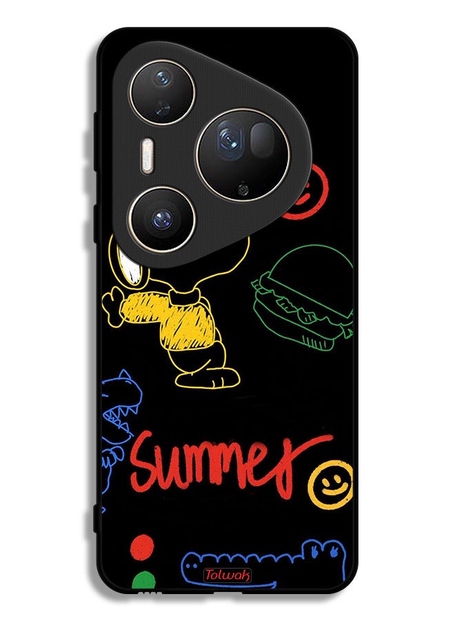 Tolwak Huawei Pura 80 Ultra Protective Case Cover Summer Sticker - Image 1