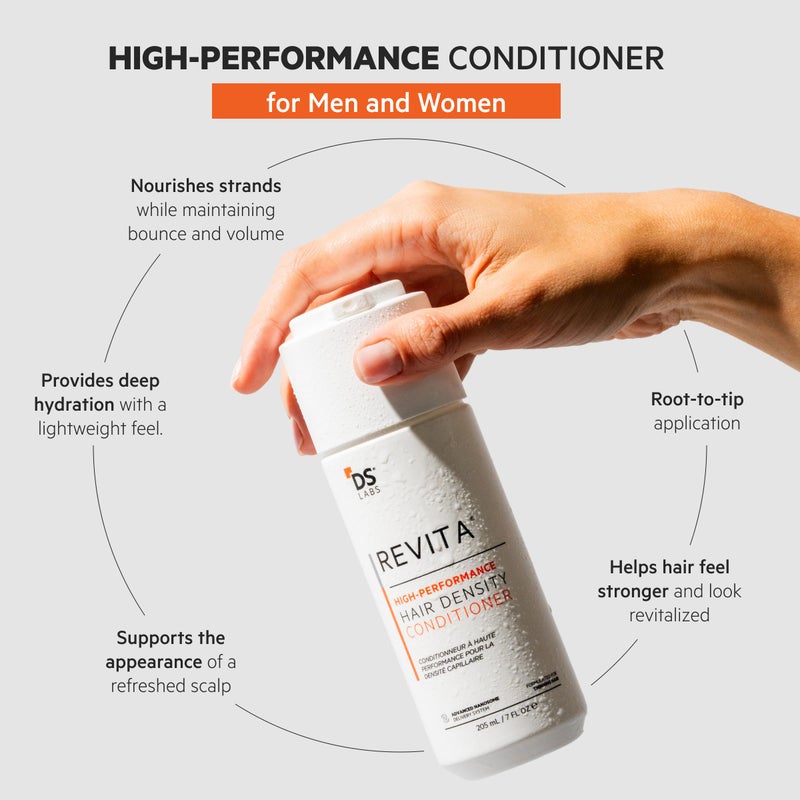 DS LABORATORIES DS Labs Revita Conditioner, 925 mL â€“ Scalp Refreshing Hydration for Fuller Looking, Weightless Hydration, Caffeine, Turmeric, Sulfate & Silicone Free, Color Safe, For Men & Women - Image 2