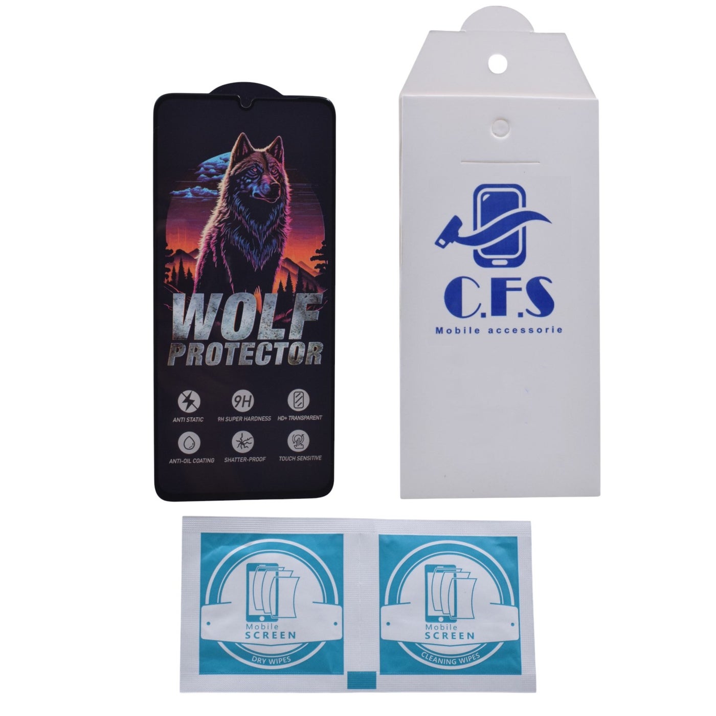 wolf Wolf Glass Screen Protector For Samsung Galaxy A05 ZEB4AA8765C8CA3906FC9Z