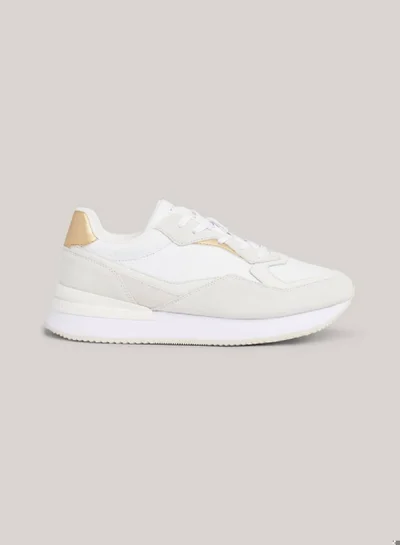TOMMY HILFIGER Th Monogram Leather Runner Sneakers